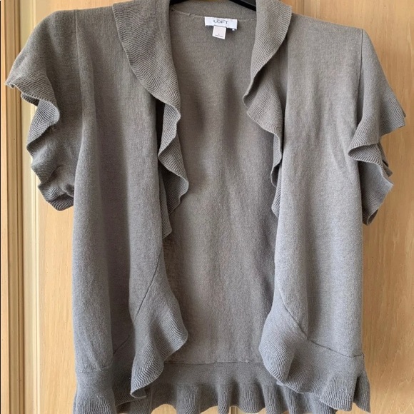 LOFT Sweaters - LOFT Cardigan Open Short Sleeve